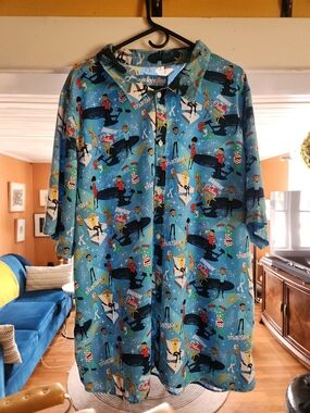 We Love Fine Star Trek "Cruisin' the Galaxy" Hawaiian Shirt | XXL | 2015